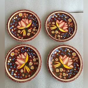 Vintage 40’s Don Blanding for Vernon Kilns Lei Lani 6-1/4 “ plates